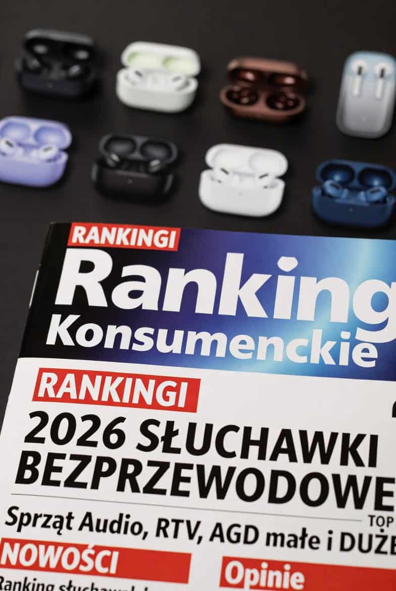 Najlepsze słuchawki bezprzewodowe 2026 - Ranking