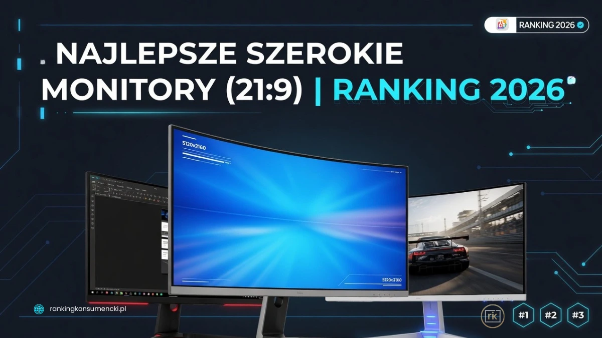 Najlepsze szerokie monitory 21:9 w skrócie