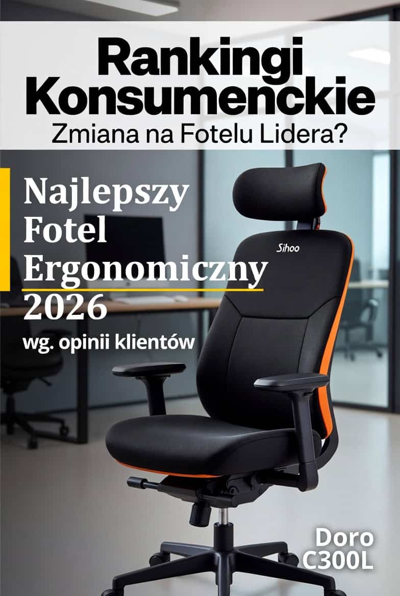 Ranking foteli ergonomicznych 2026
