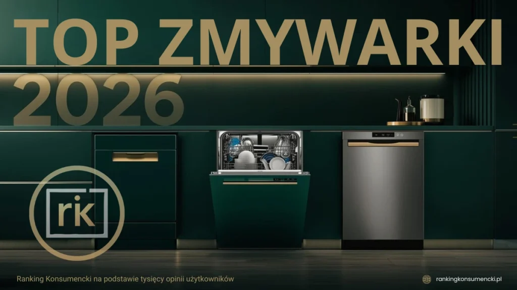 Najlepsze Zmywarki 2026 – Ranking Konsumencki