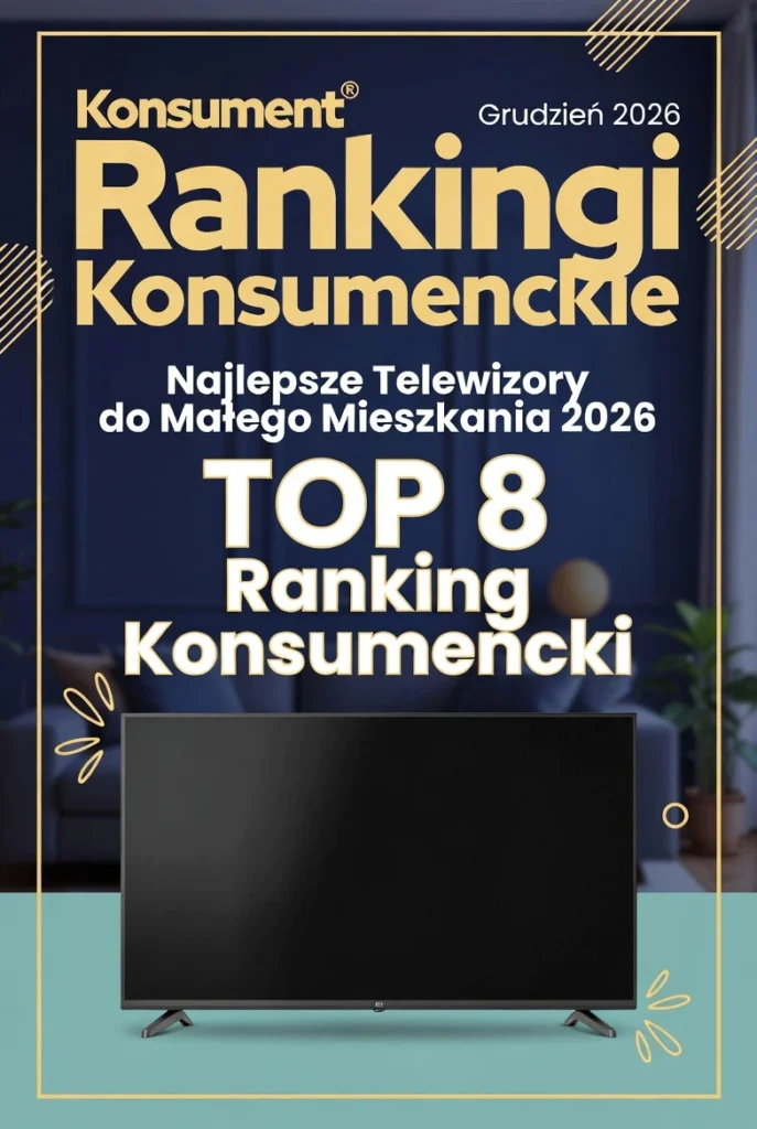 TOP Telewizory do małego mieszkania 2026 - Ranking