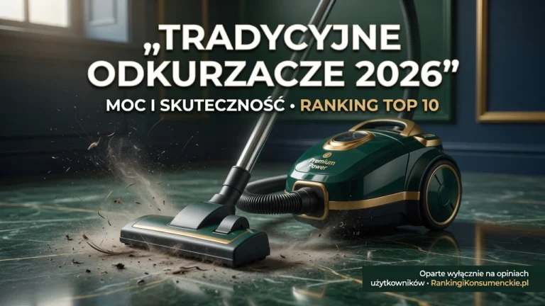 Najlepszy odkurzacz tradycyjny – moc i skuteczność – RANKING 2026-cover