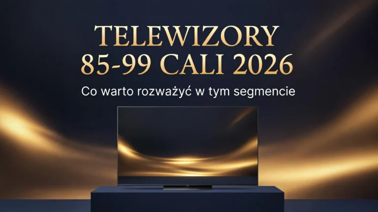 NAJLEPSZE TELEWIZORY 85-99 CALI – CO WARTO ROZWAŻYĆ W 2026 1